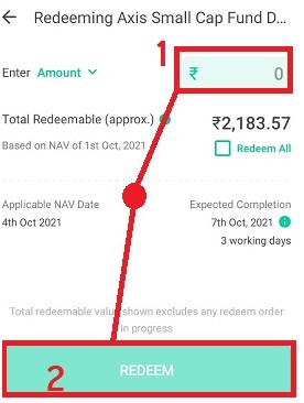 Groww App SIP Finaly Redeem Online
