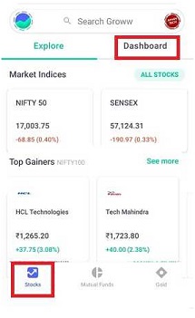 Groww Share Sell & Buy 1