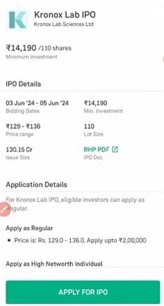 IPO Ke Liye Apply book Process
