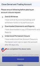 एंजेल वन अकाउंट क्लोज़र फॉर्म 3